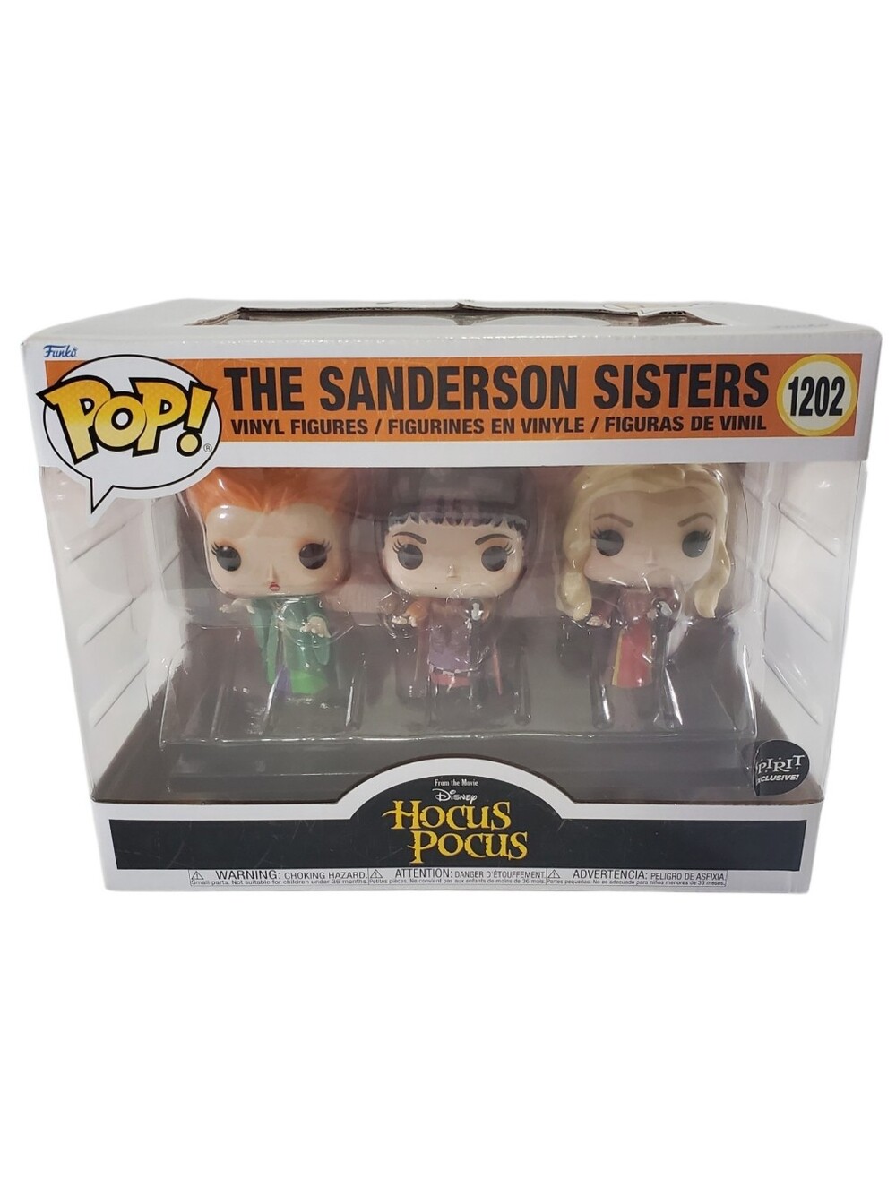 🟢 Funko Pop! Disney Hocus Pocus The Sanderson Sisters Spirit Store Exclusive